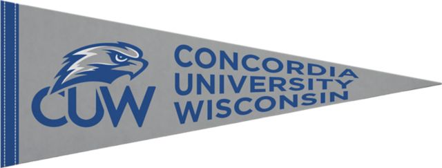 Concordia University Wisconsin 9X24 Full Color Pennant