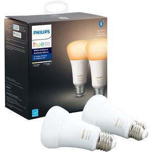 Philips Hue White A19 Bluetooth LED BULB 2PK - ONLINE ONLY