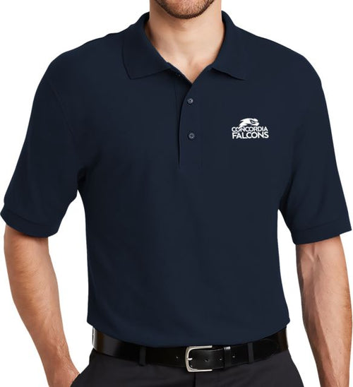 Concordia WI Easycare Pique Polo Standard Falcon Wordmark - ONLINE ONLY