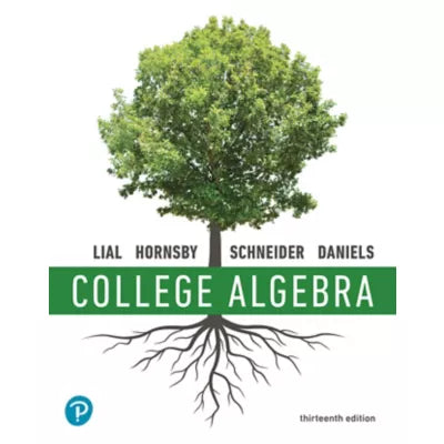 Pearson eText College Algebra -- Instant Access