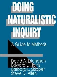 Doing Naturalistic Inquiry
