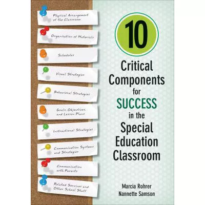 10 Critical Components for Success in the Special Ed Classroom