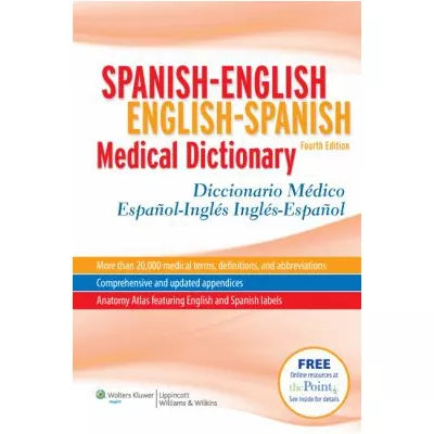 Spanish-English Medical Dictionary (w/Bind-in Access Code)