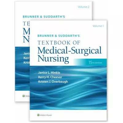 Brunner &amp; Suddarth's Textbook of Medical-Surgical Nursing (2-VOL SET)